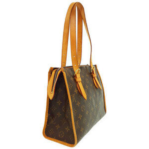 Louis Vuitton Shoulder Monogram Brown Leather Popincourt Bag